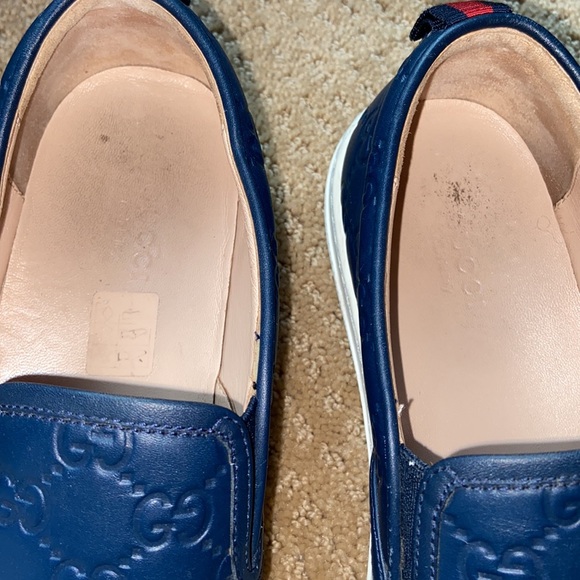 Gucci GG embossed slip on sneakers - Picture 3 of 14